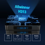 X96Q PRO 4K Smart TV BOX Lettore multimediale Android 10.0, Allwinner H313 Quad Core ARM Cortex A53, RAM: 1 GB, ROM: 8 GB, 1GB+8GB, EU Plug, 1GB+8GB, US Plug, 1GB+8GB, UK Plug