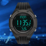SANDA 6093 Orologio digitale elettronico luminoso impermeabile