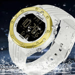 SANDA 6093 Orologio digitale elettronico luminoso impermeabile