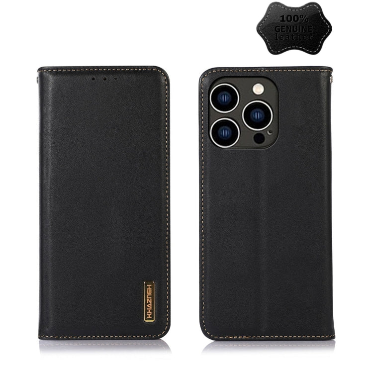 Custodia portafoglio in pelle per iPhone 14 Pro Max