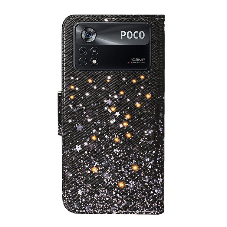 Custodia per cellulare in pelle con motivo a disegno colorato, For Xiaomi Poco X4 Pro 5G