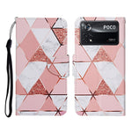 Custodia per cellulare in pelle con motivo a disegno colorato, For Xiaomi Poco X4 Pro 5G