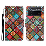 Custodia per cellulare in pelle con motivo a disegno colorato, For Xiaomi Poco X4 Pro 5G