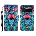Custodia per cellulare in pelle con motivo a disegno colorato, For Xiaomi Poco X4 Pro 5G