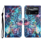 Custodia per cellulare in pelle con motivo a disegno colorato, For Xiaomi Poco X4 Pro 5G