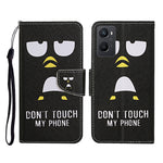 Custodia per cellulare in pelle con motivo a disegno colorato, For OPPO A96 4G / Realme 9i