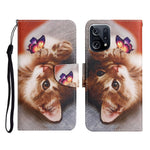 Custodia per cellulare in pelle con motivo a disegno colorato, For OPPO Find X5