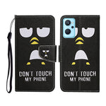 Custodia per cellulare in pelle con motivo a disegno colorato, For Realme 9i
