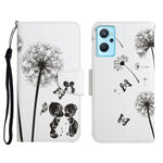 Custodia per cellulare in pelle con motivo a disegno colorato, For Realme 9i