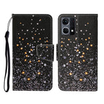 Custodia per cellulare in pelle con motivo a disegno colorato, For OPPO Reno7 4G