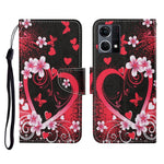 Custodia per cellulare in pelle con motivo a disegno colorato, For OPPO Reno7 4G