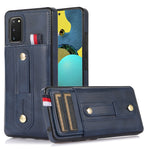 Custodia per cellulare in pelle con cavalletto da polso, For Samsung Galaxy S20 Ultra, For Samsung Galaxy S20 FE, For Samsung Galaxy S21 FE 5G, For Samsung Galaxy A73 5G
