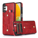 Custodia per cellulare in pelle con cavalletto da polso, For Samsung Galaxy S20 Ultra, For Samsung Galaxy S20 FE, For Samsung Galaxy S21 FE 5G, For Samsung Galaxy A73 5G