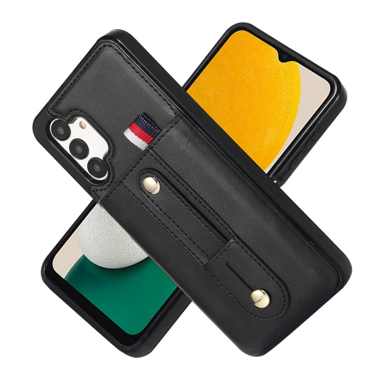 Custodia per cellulare in pelle con cavalletto da polso, For Samsung Galaxy A72 5G / 4G, For Samsung Galaxy A52 5G / 4G, For Samsung Galaxy A42 5G, For Samsung Galaxy A32 5G