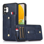 Custodia per cellulare in pelle con cavalletto da polso, For Samsung Galaxy A22 5G, For Samsung Galaxy A12 5G, For Samsung Galaxy A53 5G, For Samsung Galaxy A33 5G