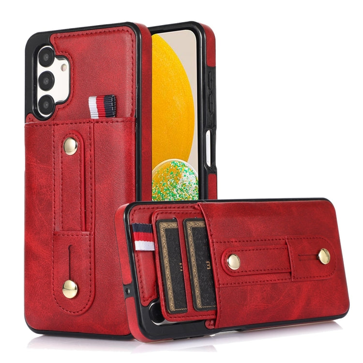 Custodia per cellulare in pelle con cavalletto da polso, For Samsung Galaxy A22 5G, For Samsung Galaxy A12 5G, For Samsung Galaxy A53 5G, For Samsung Galaxy A33 5G