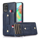 Custodia per cellulare in pelle con cavalletto da polso, For Samsung Galaxy A71 5G, For Samsung Galaxy A71 4G, For Samsung Galaxy A51 5G, For Samsung Galaxy A51 4G