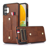 Custodia per cellulare in pelle con cavalletto da polso, For Samsung Galaxy A13 5G / 4G, For Samsung Galaxy Note9, For Samsung Galaxy Note20, For Samsung Galaxy Note20 Ultra