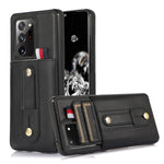 Custodia per cellulare in pelle con cavalletto da polso, For Samsung Galaxy A13 5G / 4G, For Samsung Galaxy Note9, For Samsung Galaxy Note20, For Samsung Galaxy Note20 Ultra