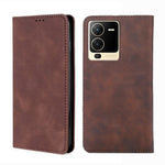 Custodia per telefono in pelle con vibrazione orizzontale magnetica Skin Feel, For vivo S10/S10 Pro, For vivo S15 5G, For vivo S15 Pro 5G, For vivo S15e 5G/T1 Snapdragon 778G