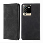 Custodia per telefono in pelle con vibrazione orizzontale magnetica Skin Feel, For vivo S10/S10 Pro, For vivo S15 5G, For vivo S15 Pro 5G, For vivo S15e 5G/T1 Snapdragon 778G