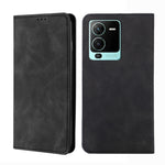 Custodia per telefono in pelle con vibrazione orizzontale magnetica Skin Feel, For vivo S10/S10 Pro, For vivo S15 5G, For vivo S15 Pro 5G, For vivo S15e 5G/T1 Snapdragon 778G