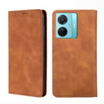 Custodia per telefono in pelle con vibrazione orizzontale magnetica Skin Feel, For vivo S10/S10 Pro, For vivo S15 5G, For vivo S15 Pro 5G, For vivo S15e 5G/T1 Snapdragon 778G