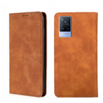 Custodia per telefono in pelle con vibrazione orizzontale magnetica Skin Feel, For vivo V21 4G/5G, For vivo V21e 4G/Y73 2021, For vivo X60 Pro Overseas Version / X60 5G Curved Surface Version, For vivo X70