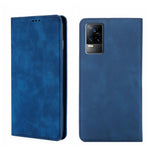 Custodia per telefono in pelle con vibrazione orizzontale magnetica Skin Feel, For vivo V21 4G/5G, For vivo V21e 4G/Y73 2021, For vivo X60 Pro Overseas Version / X60 5G Curved Surface Version, For vivo X70