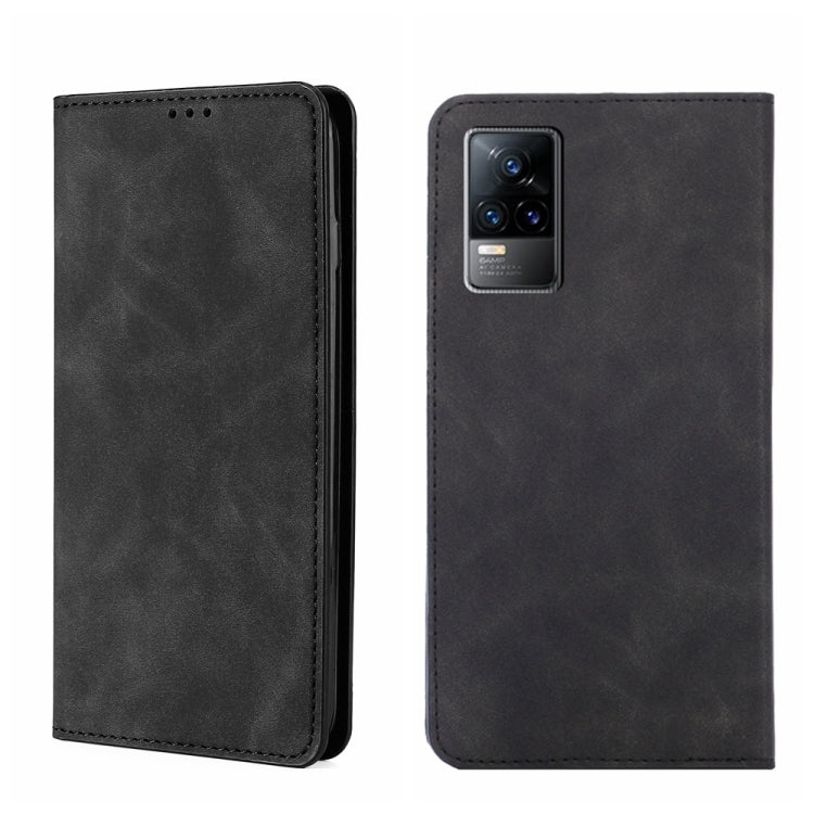 Custodia per telefono in pelle con vibrazione orizzontale magnetica Skin Feel, For vivo V21 4G/5G, For vivo V21e 4G/Y73 2021, For vivo X60 Pro Overseas Version / X60 5G Curved Surface Version, For vivo X70