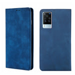 Custodia per telefono in pelle con vibrazione orizzontale magnetica Skin Feel, For vivo V21 4G/5G, For vivo V21e 4G/Y73 2021, For vivo X60 Pro Overseas Version / X60 5G Curved Surface Version, For vivo X70