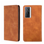 Custodia per telefono in pelle con vibrazione orizzontale magnetica Skin Feel, For vivo X70 Pro, For vivo X70 Pro+, For vivo Y15s Overseas Version, For vivo Y21/Y21s/Y33s