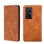 Custodia per telefono in pelle con vibrazione orizzontale magnetica Skin Feel, For vivo X70 Pro, For vivo X70 Pro+, For vivo Y15s Overseas Version, For vivo Y21/Y21s/Y33s