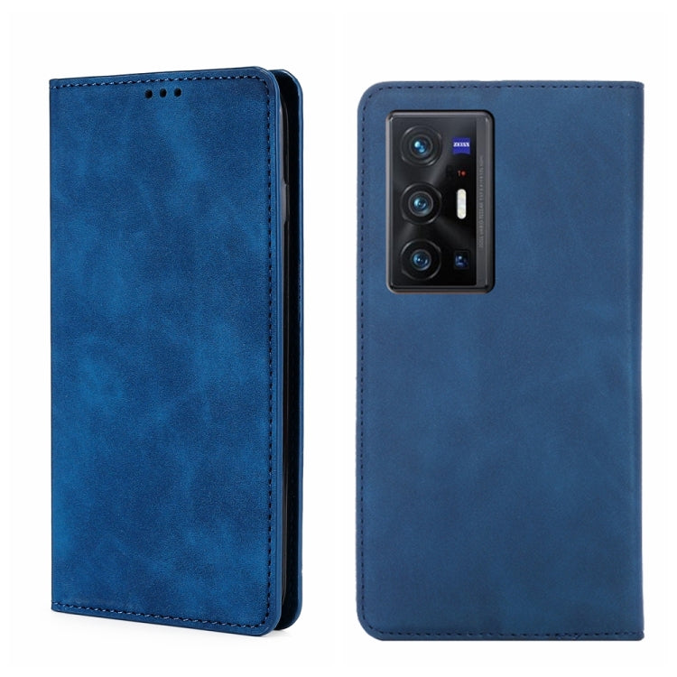 Custodia per telefono in pelle con vibrazione orizzontale magnetica Skin Feel, For vivo X70 Pro, For vivo X70 Pro+, For vivo Y15s Overseas Version, For vivo Y21/Y21s/Y33s