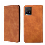 Custodia per telefono in pelle con vibrazione orizzontale magnetica Skin Feel, For vivo X70 Pro, For vivo X70 Pro+, For vivo Y15s Overseas Version, For vivo Y21/Y21s/Y33s