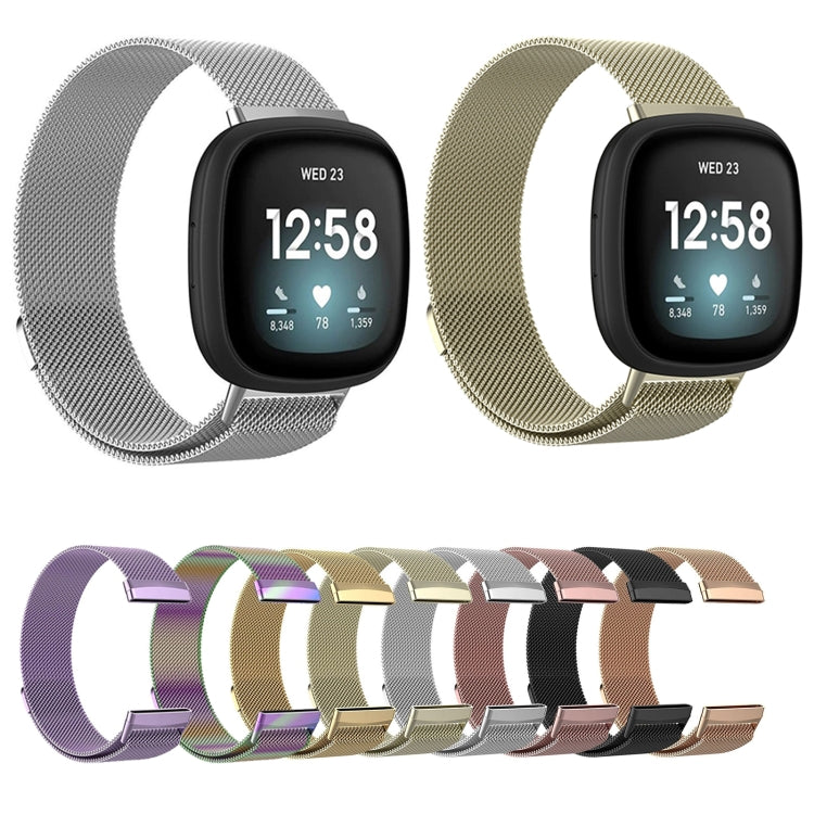 Cinturino metallico magnetico per Fitbit Versa 4/3 Large