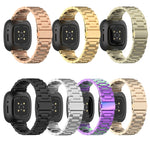 Cinturino in acciaio inossidabile per Fitbit Versa 4 e Sense 2