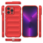 Custodia TPU con flanella per iPhone 14 Pro Max