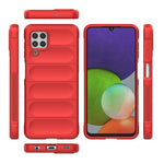 Magic Shield TPU + custodia per telefono in flanella, For Samsung Galaxy A22 4G/M32, For Samsung Galaxy A52 5G