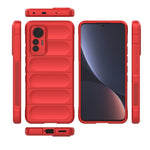 Magic Shield TPU + custodia per telefono in flanella, For Xiaomi 12 Lite