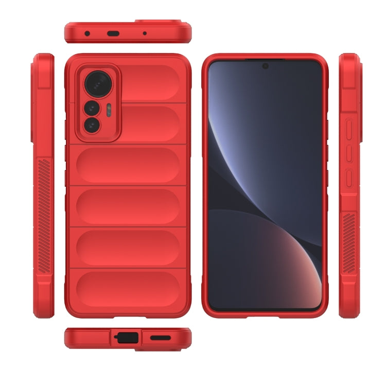 Magic Shield TPU + custodia per telefono in flanella, For Xiaomi 12 Lite