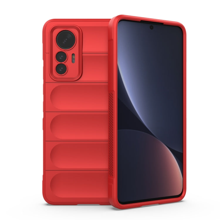 Magic Shield TPU + custodia per telefono in flanella, For Xiaomi 12 Lite