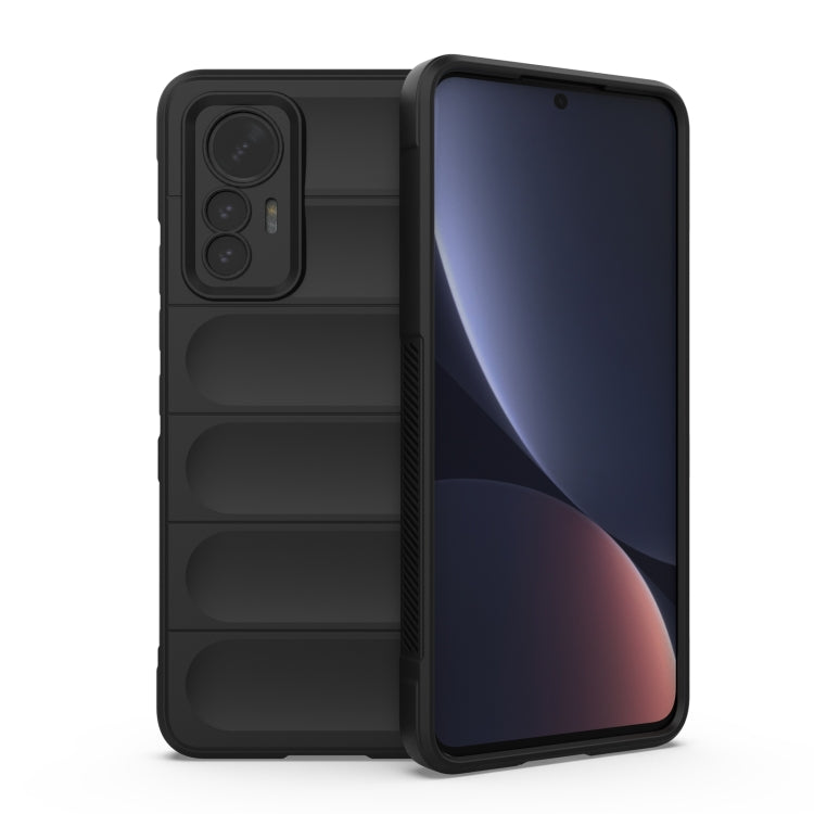 Magic Shield TPU + custodia per telefono in flanella, For Xiaomi 12 Lite