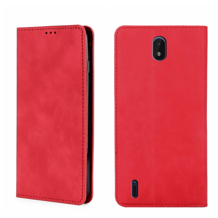 Custodia per telefono in pelle con vibrazione orizzontale magnetica Skin Feel, For Nokia C20 Plus, For Nokia C01 Plus/C1 2nd Editon, For Nokia C21, For Nokia C21 Plus