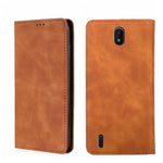 Custodia per telefono in pelle con vibrazione orizzontale magnetica Skin Feel, For Nokia C20 Plus, For Nokia C01 Plus/C1 2nd Editon, For Nokia C21, For Nokia C21 Plus