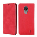 Custodia per telefono in pelle con vibrazione orizzontale magnetica Skin Feel, For Nokia C20 Plus, For Nokia C01 Plus/C1 2nd Editon, For Nokia C21, For Nokia C21 Plus