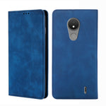 Custodia per telefono in pelle con vibrazione orizzontale magnetica Skin Feel, For Nokia C20 Plus, For Nokia C01 Plus/C1 2nd Editon, For Nokia C21, For Nokia C21 Plus