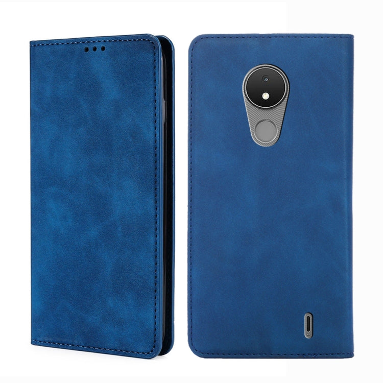 Custodia per telefono in pelle con vibrazione orizzontale magnetica Skin Feel, For Nokia C20 Plus, For Nokia C01 Plus/C1 2nd Editon, For Nokia C21, For Nokia C21 Plus