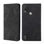 Custodia per telefono in pelle con vibrazione orizzontale magnetica Skin Feel, For Nokia C20 Plus, For Nokia C01 Plus/C1 2nd Editon, For Nokia C21, For Nokia C21 Plus