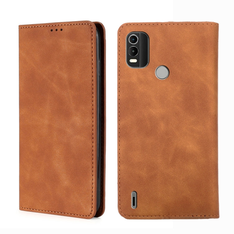 Custodia per telefono in pelle con vibrazione orizzontale magnetica Skin Feel, For Nokia C20 Plus, For Nokia C01 Plus/C1 2nd Editon, For Nokia C21, For Nokia C21 Plus